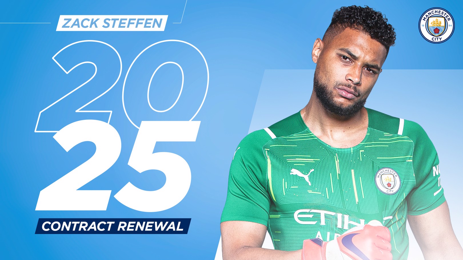 Zack Steffen Signs New Manchester City Contract