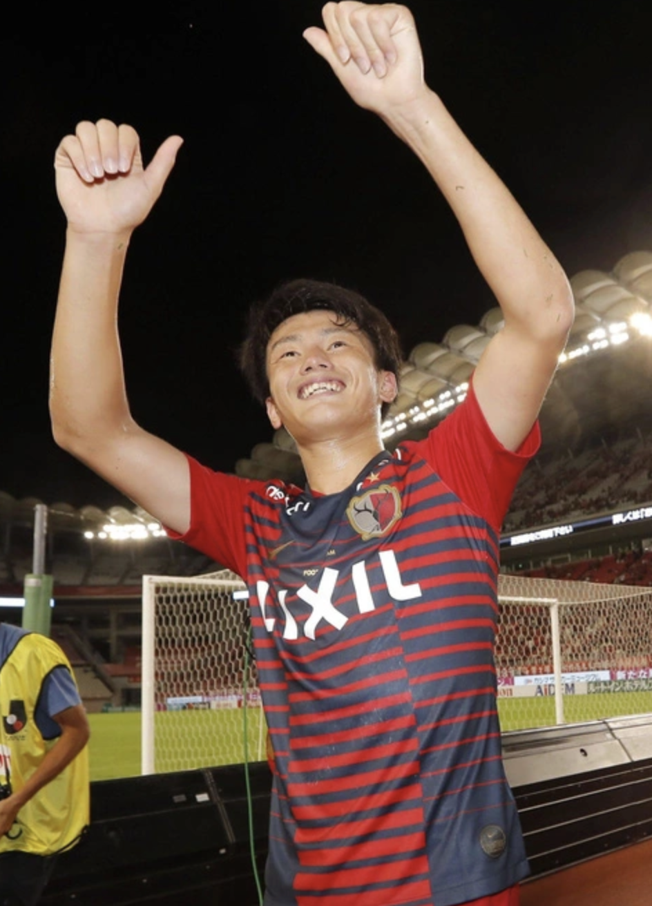 Ayase Ueda achieved success in the youth football team