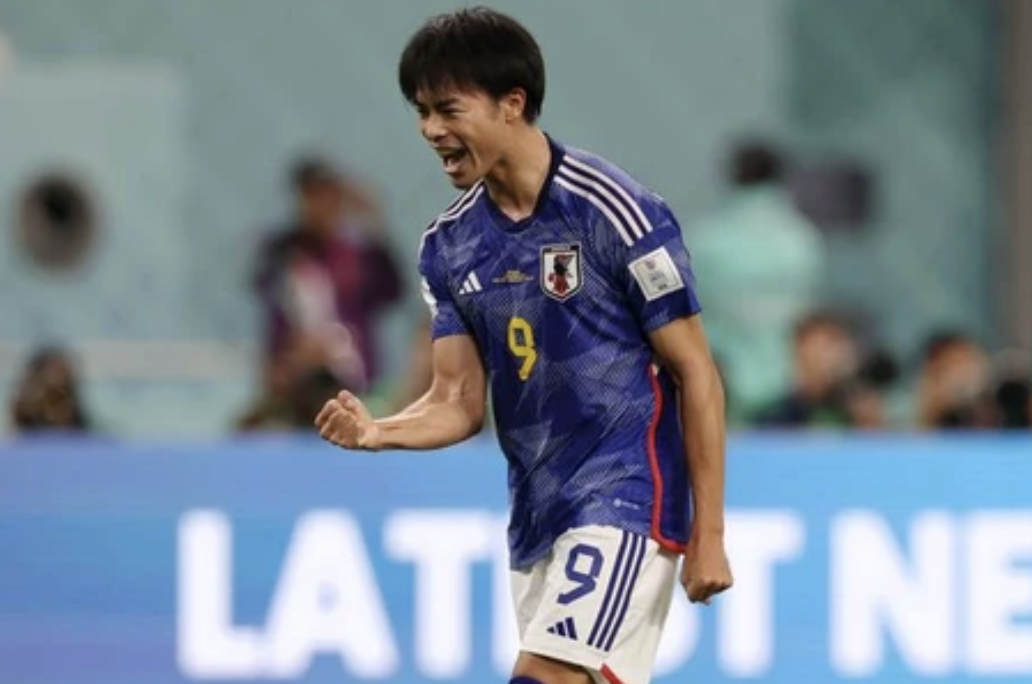 Kaoru Mitoma is the top winger of the Japanese team