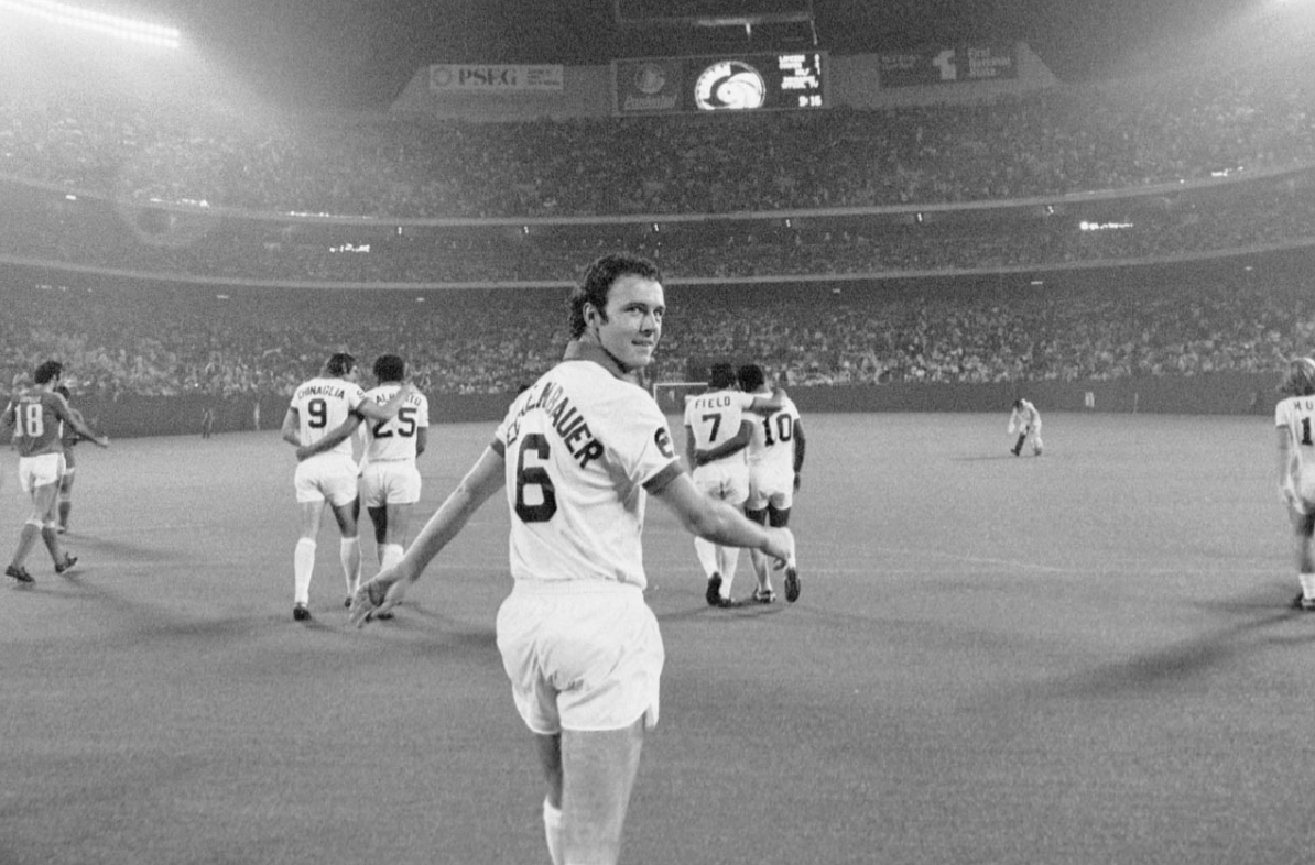 Franz Beckenbauer is one of the best sweepers in the world
