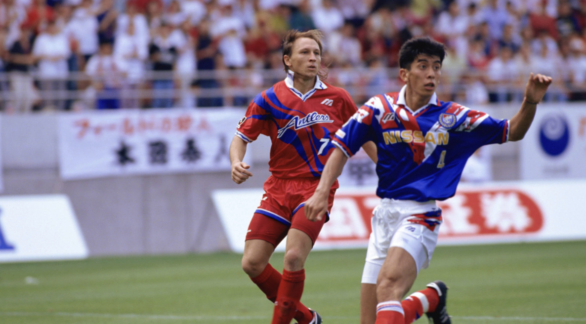 Image of former midfielder Ihara of the Japanese team