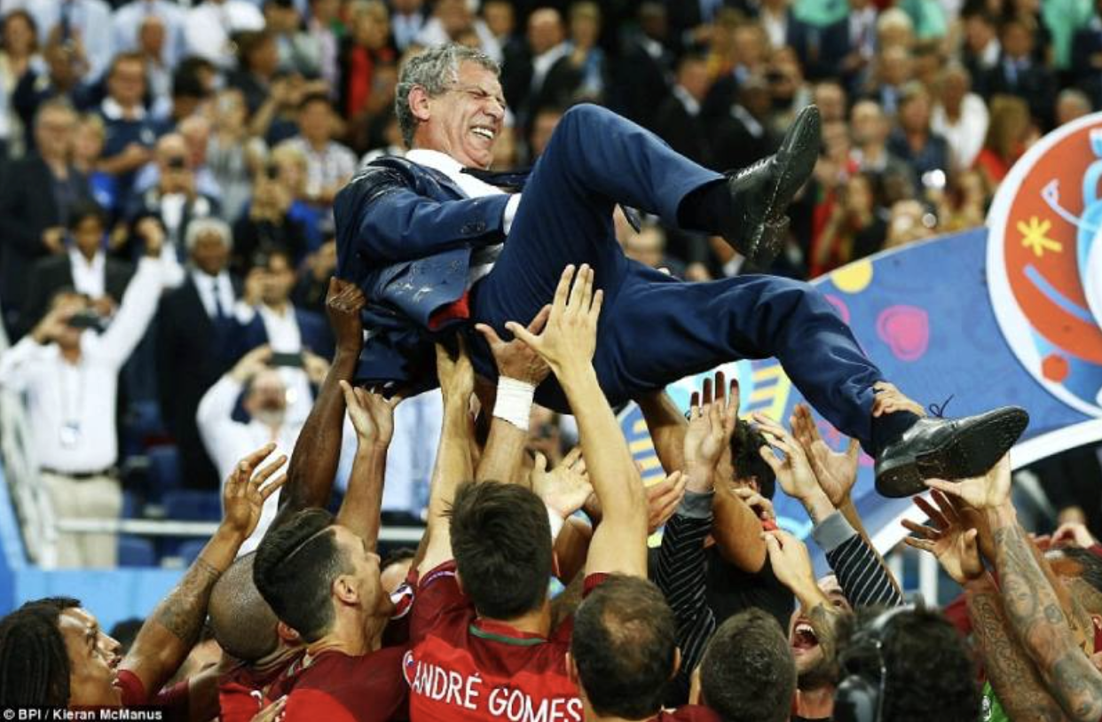 One of the most notable successes in Fernando Santos' career was winning Euro 2016