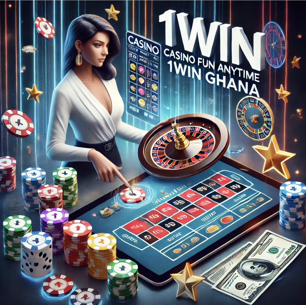 1win Ghana site