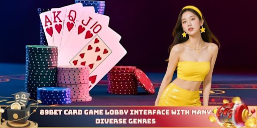 89bet card game lobby interface with many diverse genres