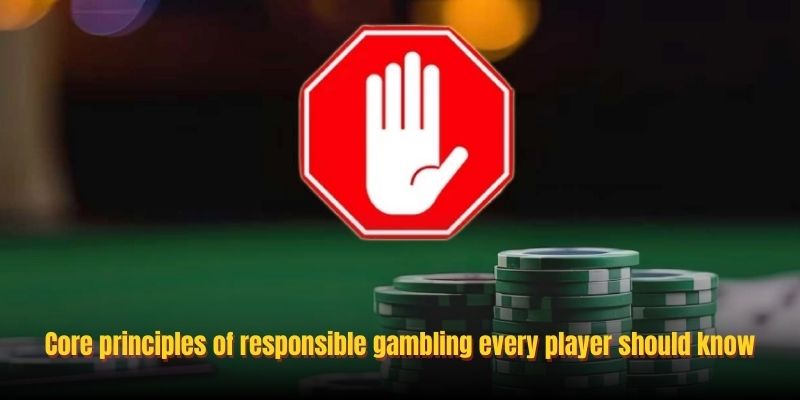 Core principles of responsible gambling every player should know