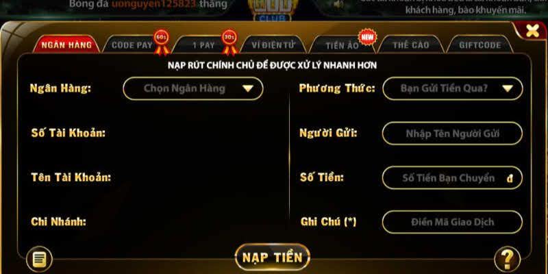 FAQ - Frequently asked questions regarding the mode of depositing money in Hitclub gaming portal.