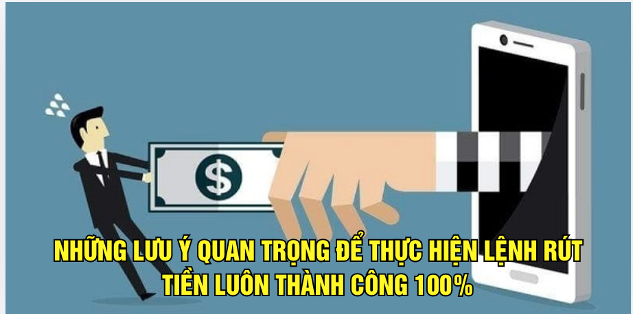 Notables on the implementation of the order withdraw money always 100% success.