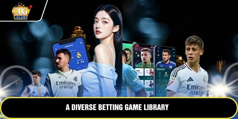 A diverse betting game library