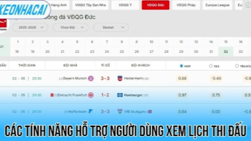 Kickoff Time Is Set – Understanding the Fixture Schedule at Kèo Nhà Cái